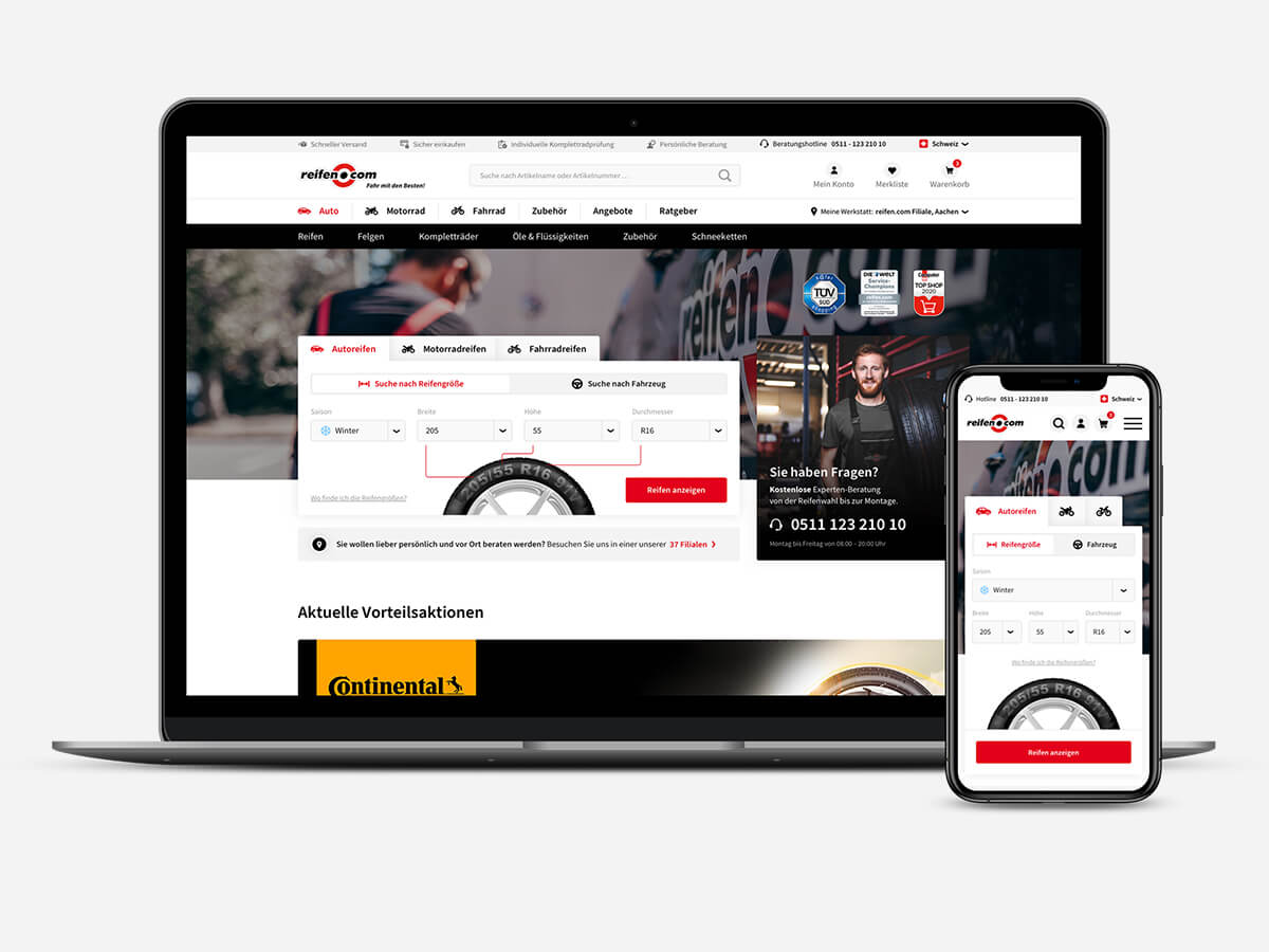 reifen.com – Startseite